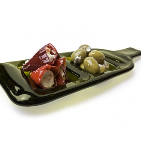 Olive and Pip Wine Bottle Dish